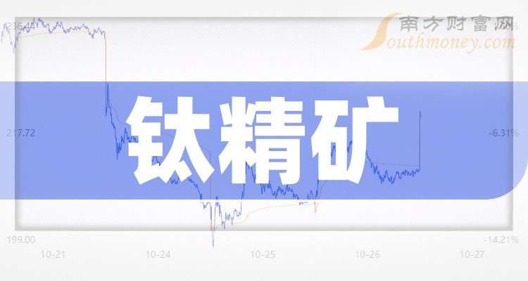 安宁股份:钛精矿和钒钛铁精矿都是由钒钛磁铁矿原矿开采、洗选而成