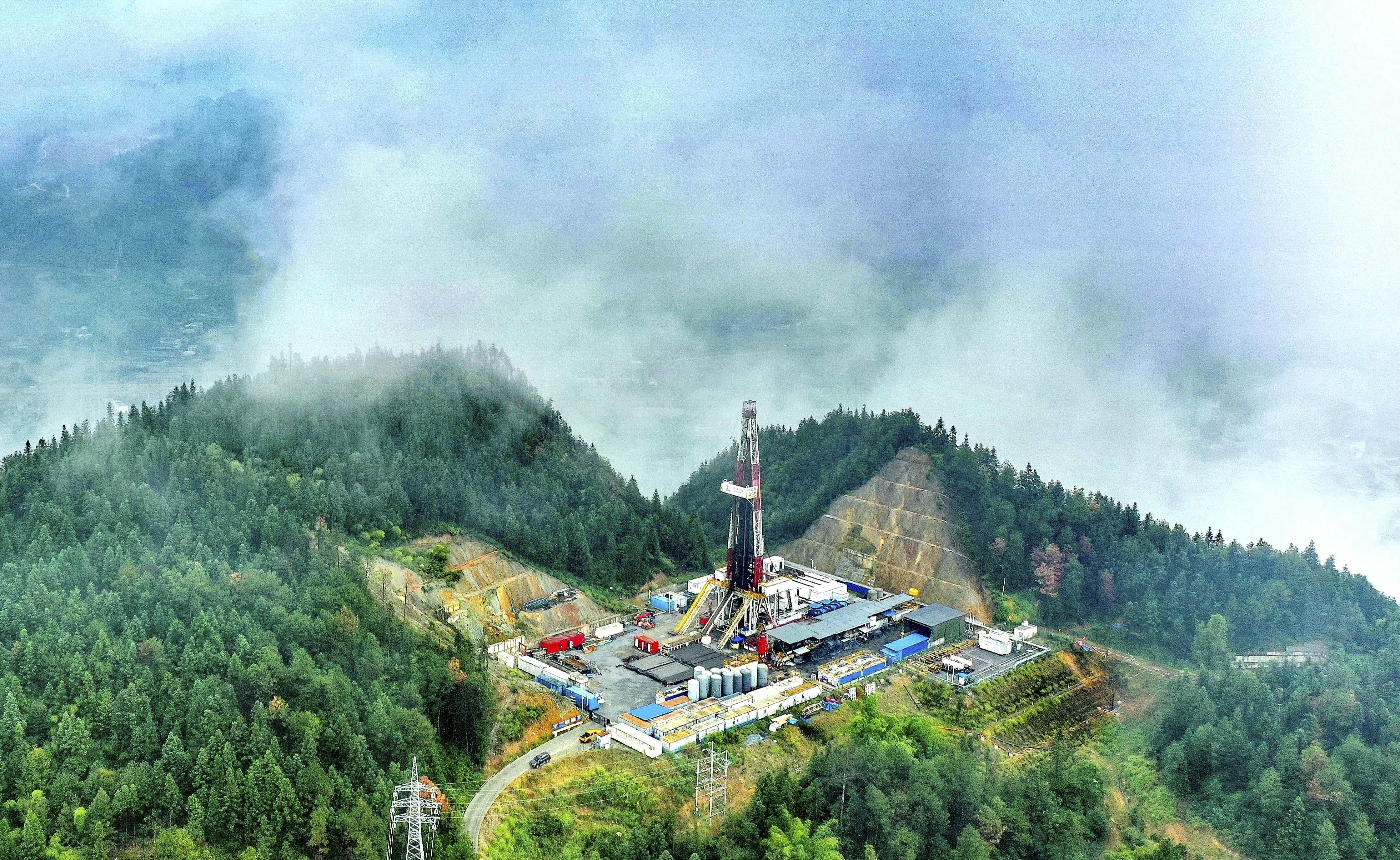 5300米！中国石化刷新我国页岩气井垂深纪录