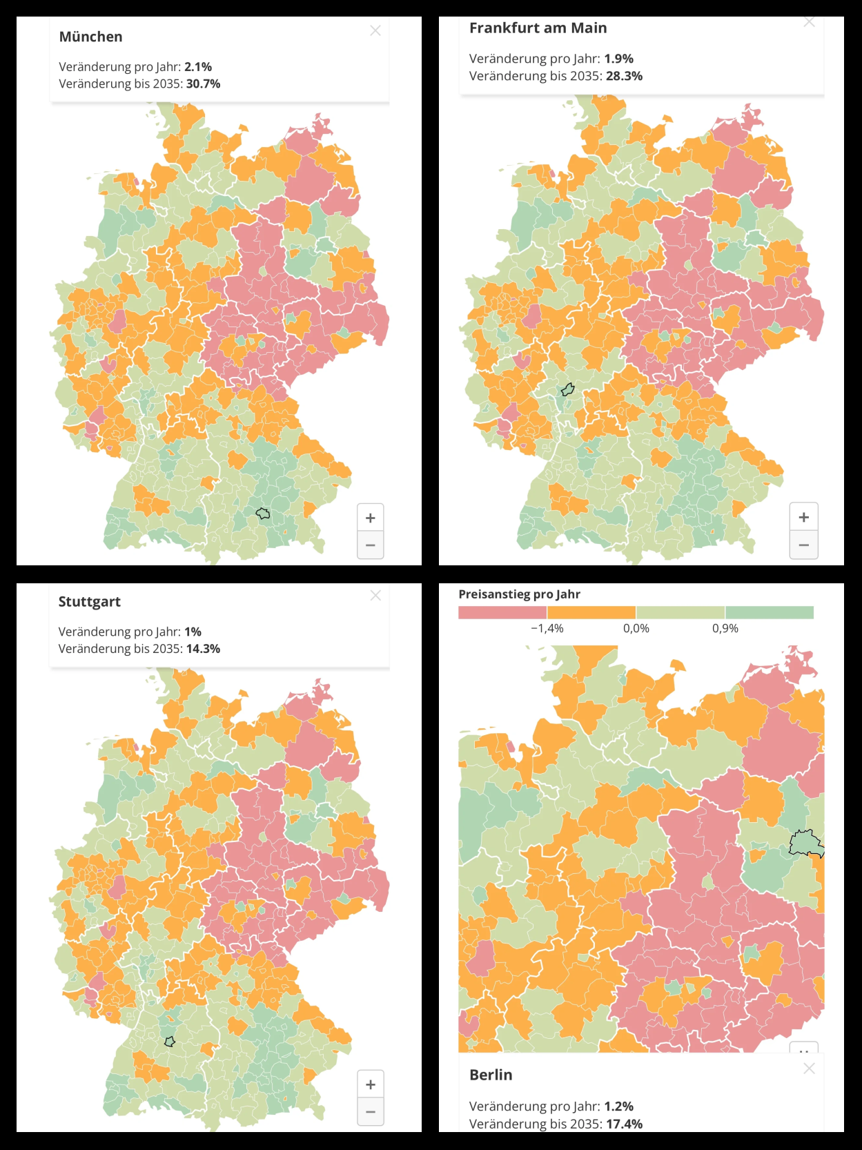 4月份德国通胀率降至2.1%
