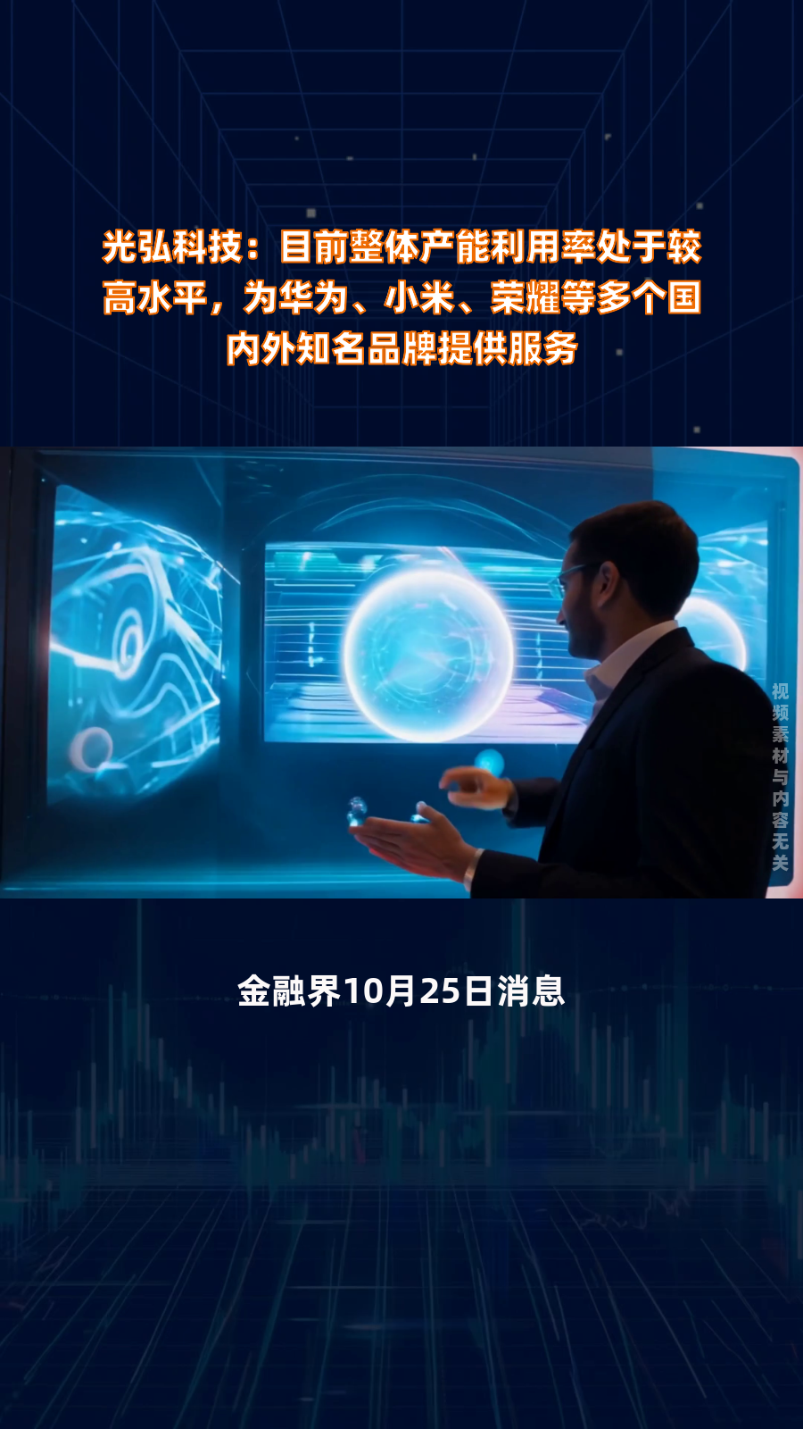 光弘科技:公司是小米汽车电子的供应商为客户提供相关部件的制造服务