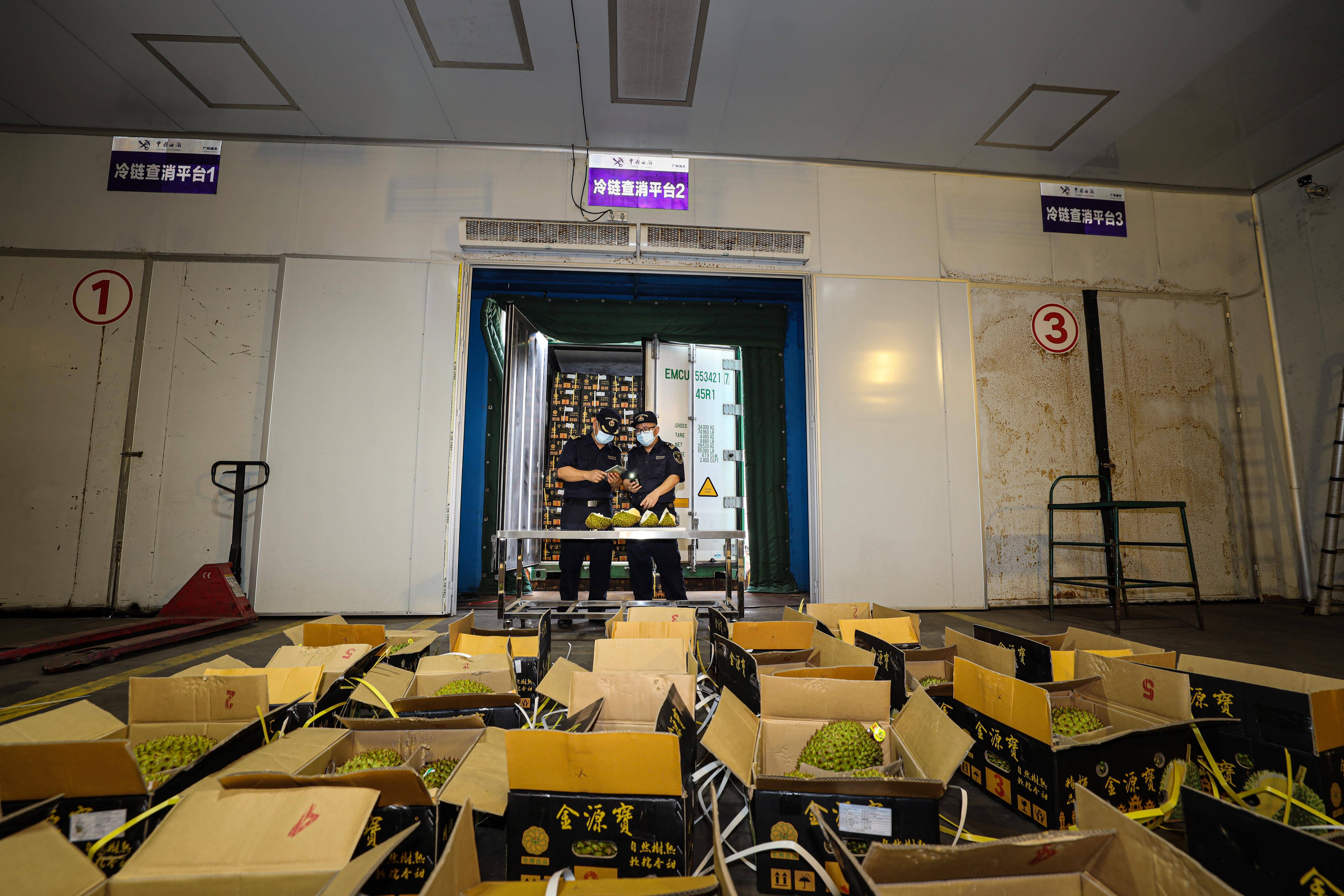 越南海关总署要求优先通关榴莲等农林水产品