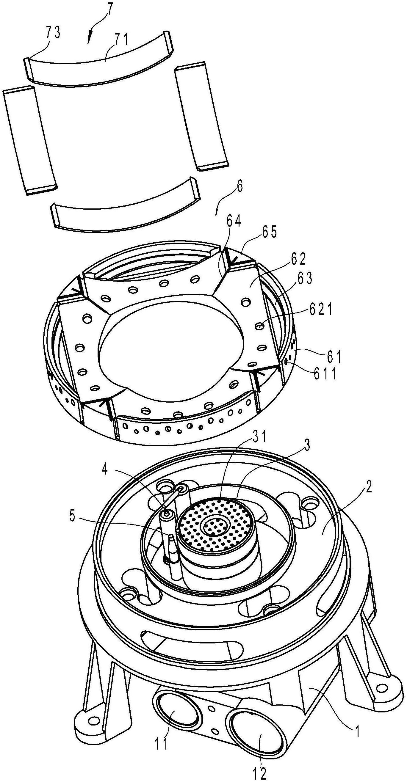 华帝股份获得发明专利授权：“一种三环火燃烧器”