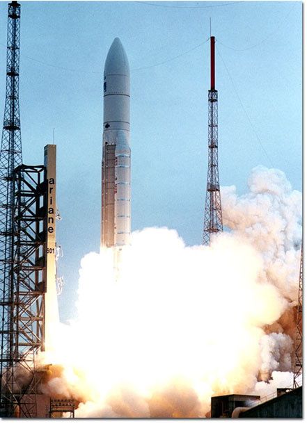 欧洲阿丽亚娜6型火箭首次发射伽利略导航卫星