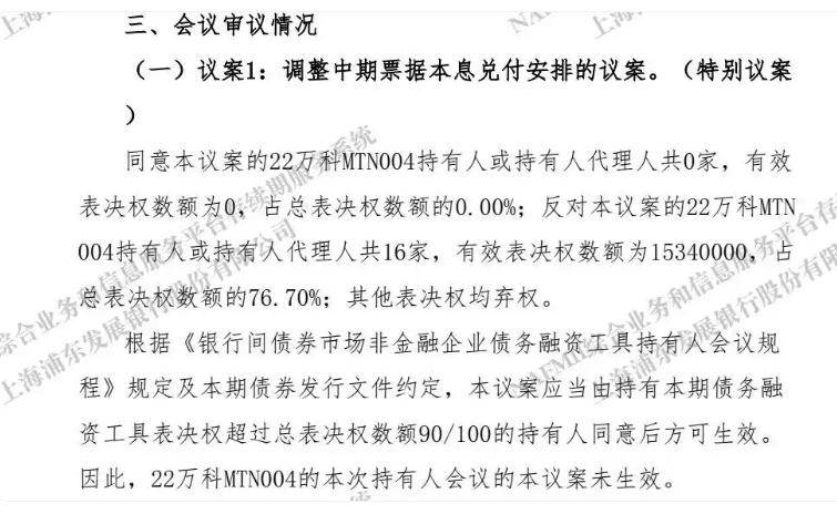 万科20亿债券展期方案再次受阻 但赢得短暂“缓冲期”