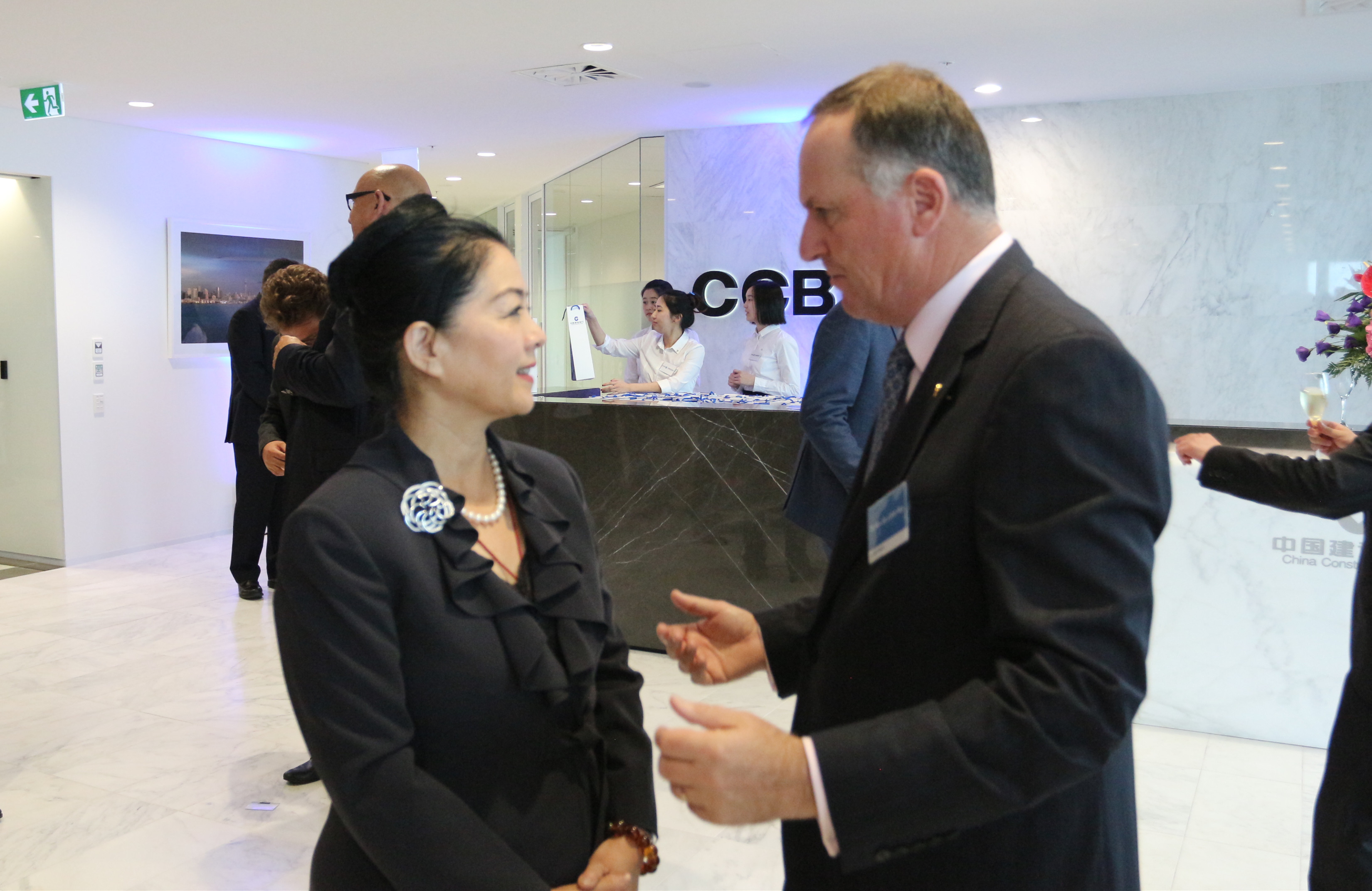 驻奥克兰总领馆经商处出席新西兰越南商业理事会成立仪式