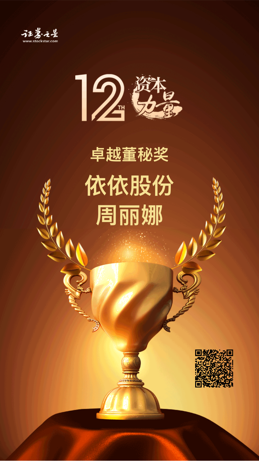 依依股份:截至2026年2月13日收市,持有公司股票的股东总户数为19,581