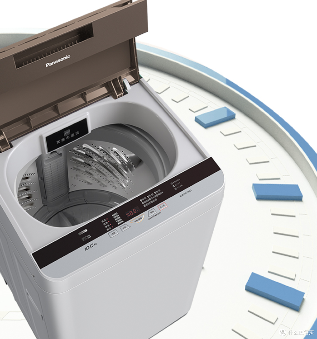 惠而浦获得外观设计专利授权：“斜滚筒洗衣机（Apex）”