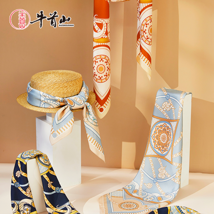 万事利获得外观设计专利授权:“丝巾(花悦馥意)”