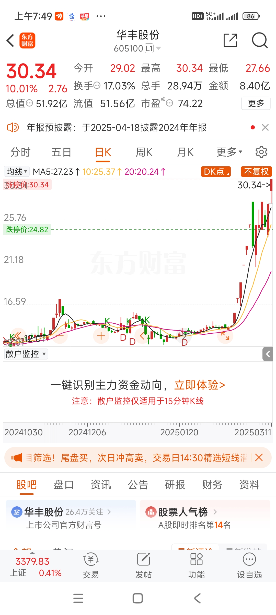 光华科技(002741)2026年一季报简析:营收净利润同比双双增长,应收账款上升
