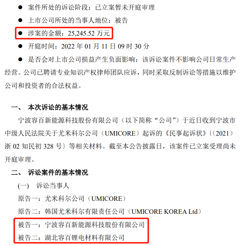 容百科技获得发明专利授权:“正极材料及其制备方法和应用”