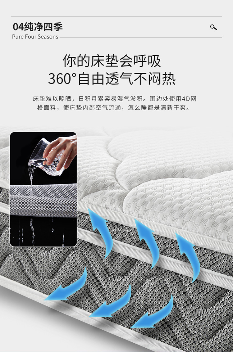 顾家家居获得外观设计专利授权:“床垫(SM1649)”
